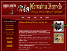 Tablet Screenshot of monarkin.com